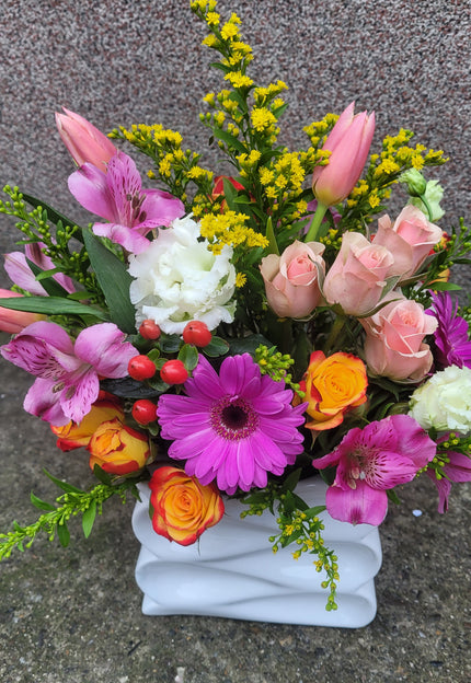 Aranjamente florale in vase