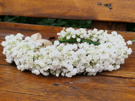 Coronita din gipsofia alba
