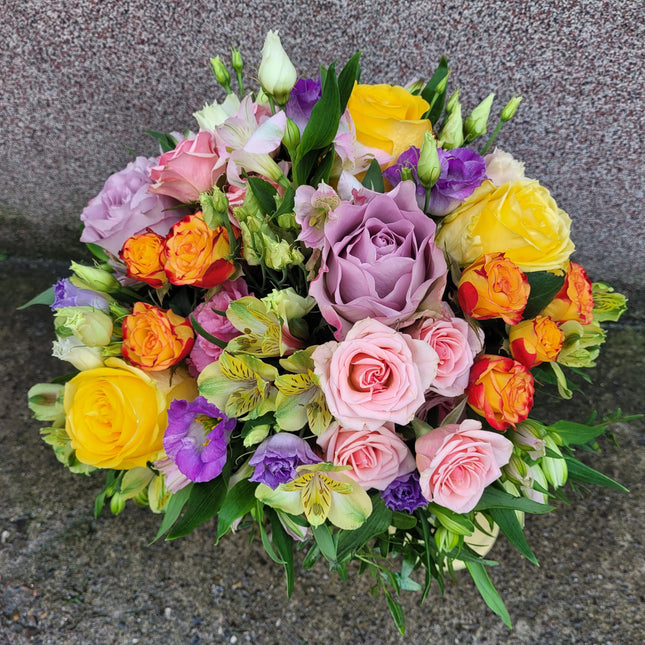 Buchet colorat