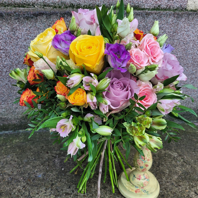 Buchet colorat