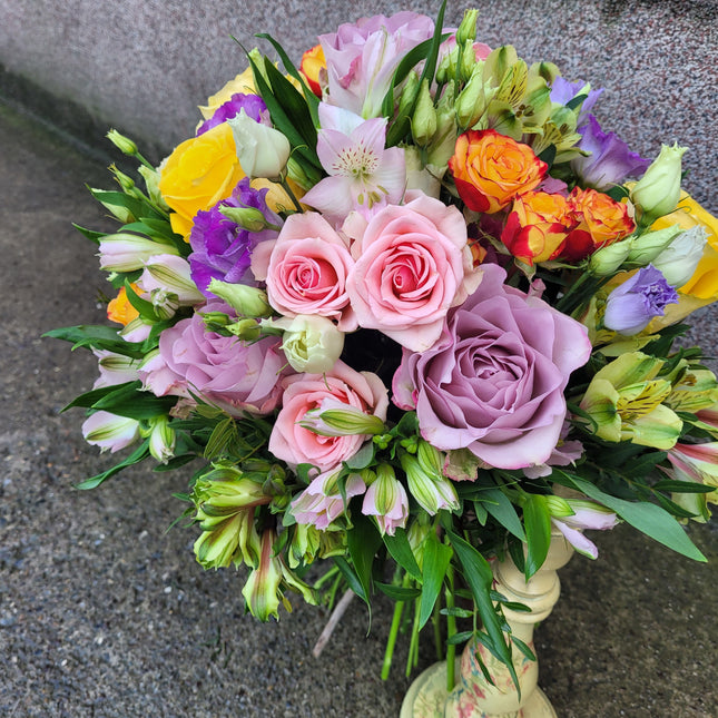 Buchet colorat