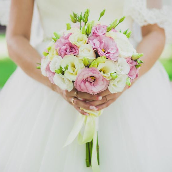 Buchet cu eustoma