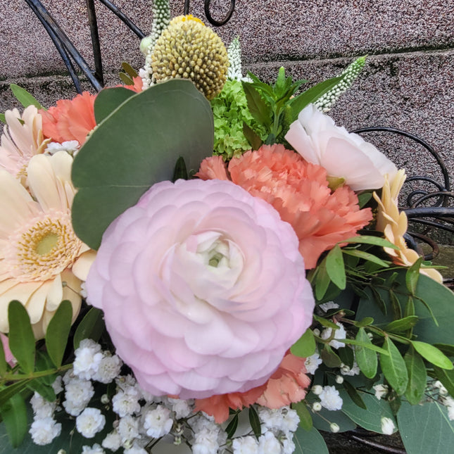 Buchet de mireasa cu germini