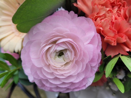 Buchet de mireasa cu germini