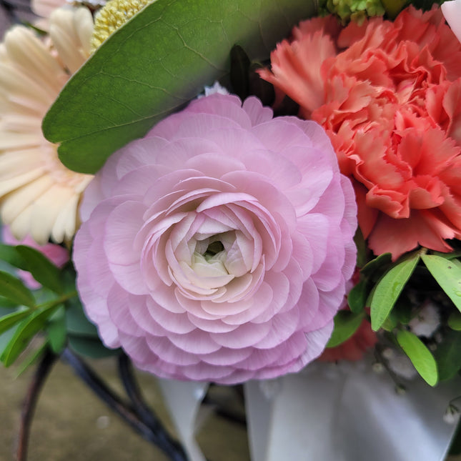 Buchet de mireasa cu germini
