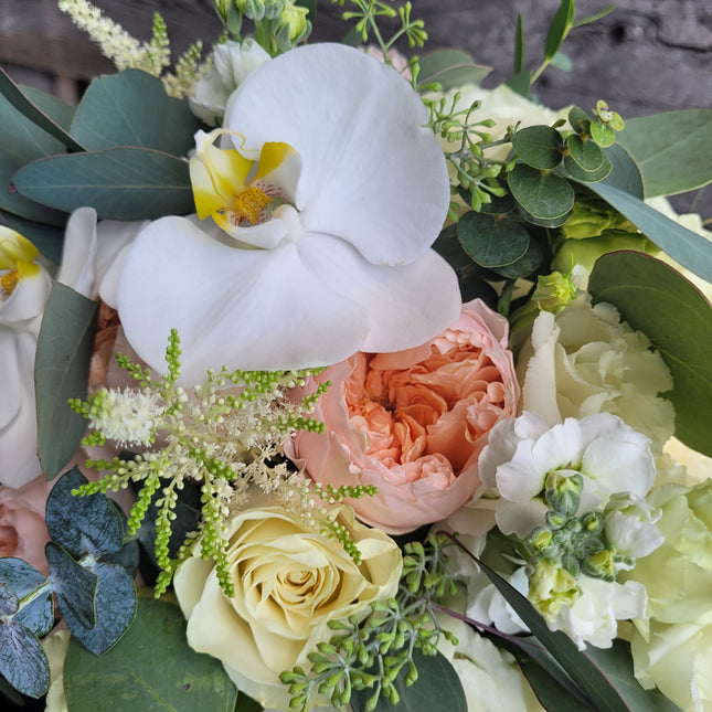 Buchet de mireasa David Austin