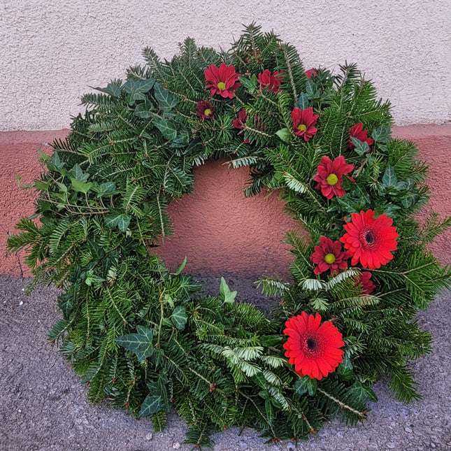 Coroana cu germini rosii