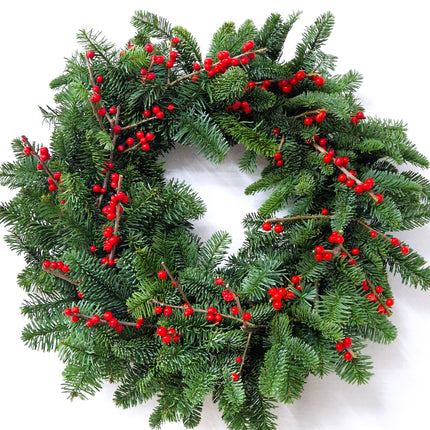 Coronita de Craciun cu ilex