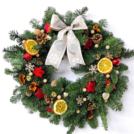 Coronita de Craciun cu stelute