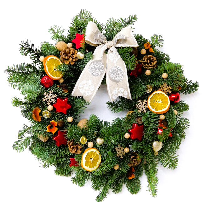 Coronita de Craciun cu stelute