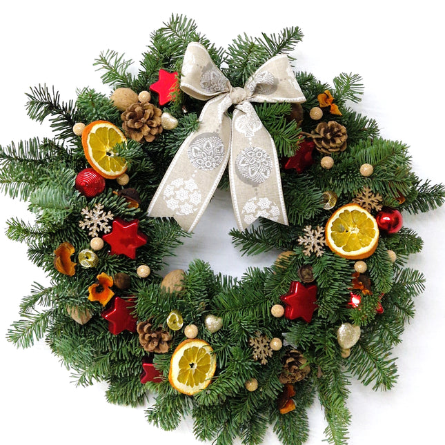 Coronita de Craciun cu stelute