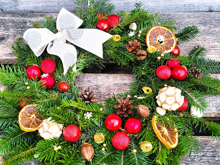 Coronita de Craciun cu funda