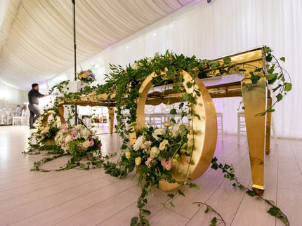 Decor floral prezidiu Romantic Garden