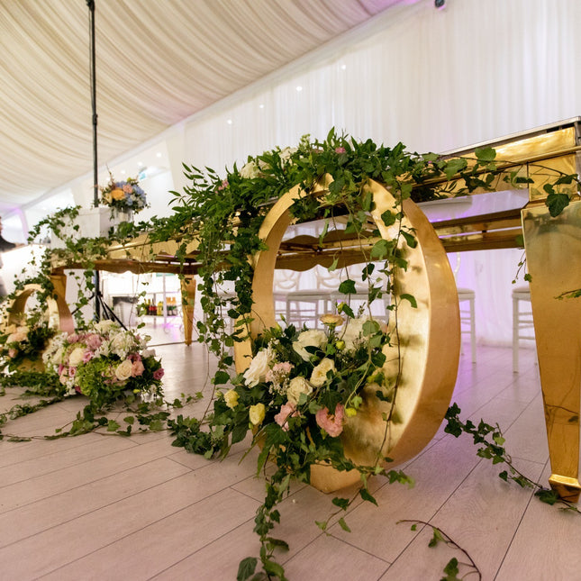 Decor floral prezidiu Romantic Garden