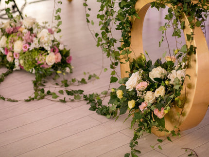 Decor floral prezidiu Romantic Garden