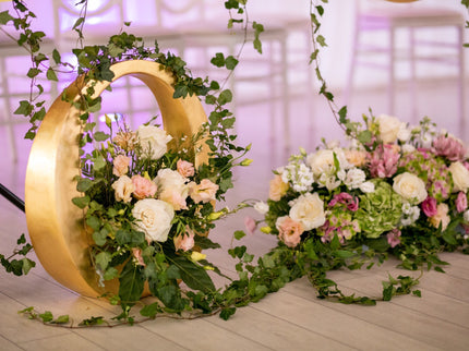 Decor floral prezidiu Romantic Garden